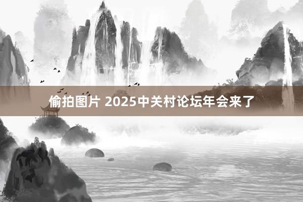 偷拍图片 2025中关村论坛年会来了